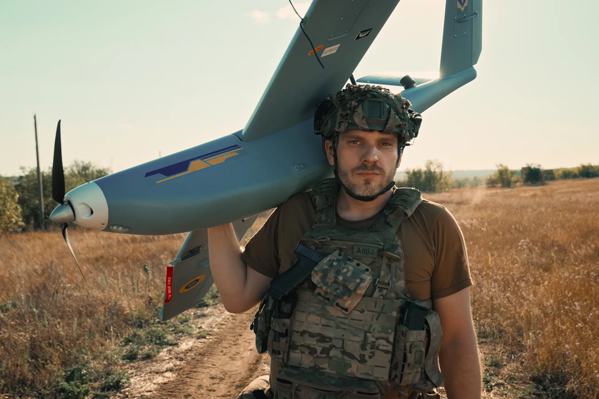 Tkach during filming, season 1